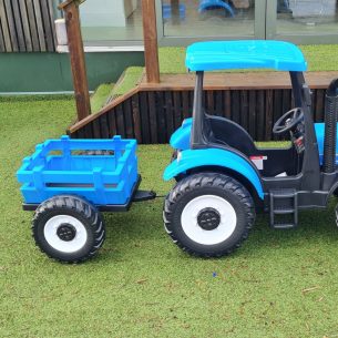 (Trailer & Hitch Only) for 24v New Holland Tractor