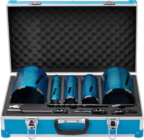 OX SPECTRUM TRADE XL 5 PIECE DIAMOND CORE DRILL & ACCESSORIES CASE