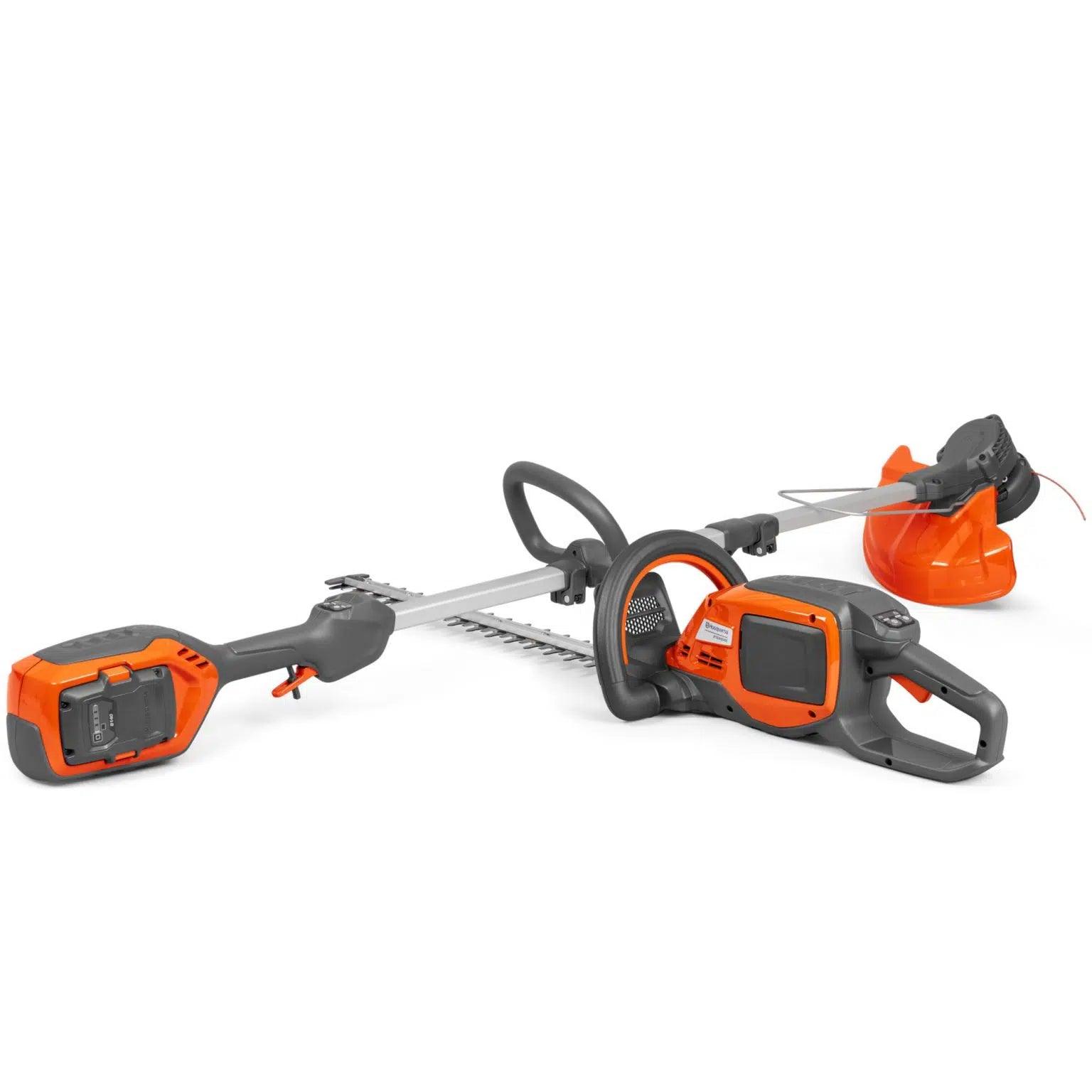 Husqvarna 215iL Battery Grass Trimmer & 215iHD45 Cordless Hedge Trimmer Kit  970536101 Monaghan Hire