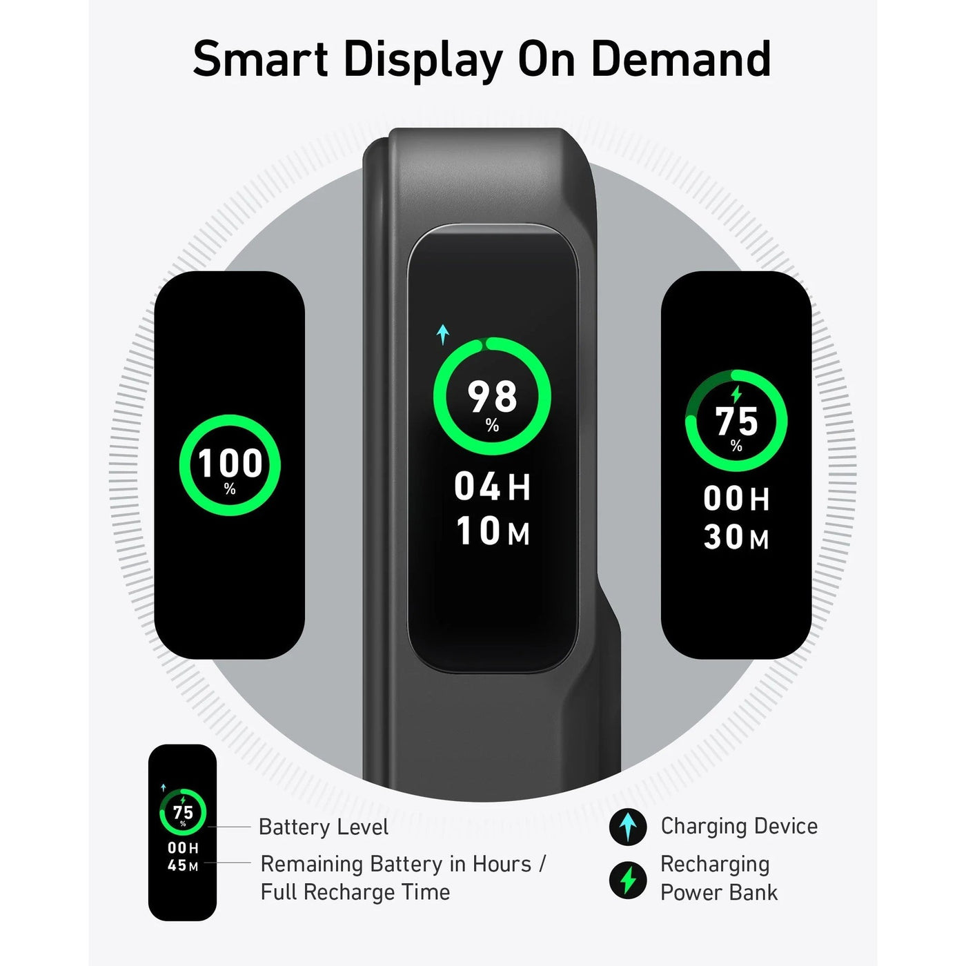 Anker MagGo 10,000mah Wireless Power Bank - Black A1654G11