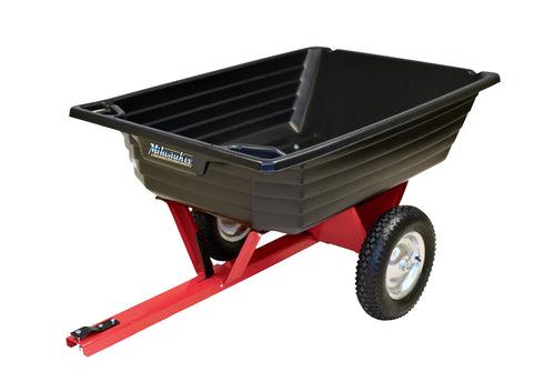 AMA Ride On Trailer  (Poly Trailing Dump Cart - 295Kg Capacity)  ADIRN0503 Monaghan Hire