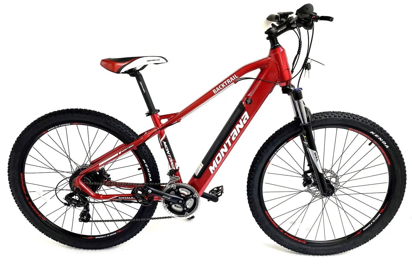 MONTANA BACKTRAIL RED 17″ E-Bike