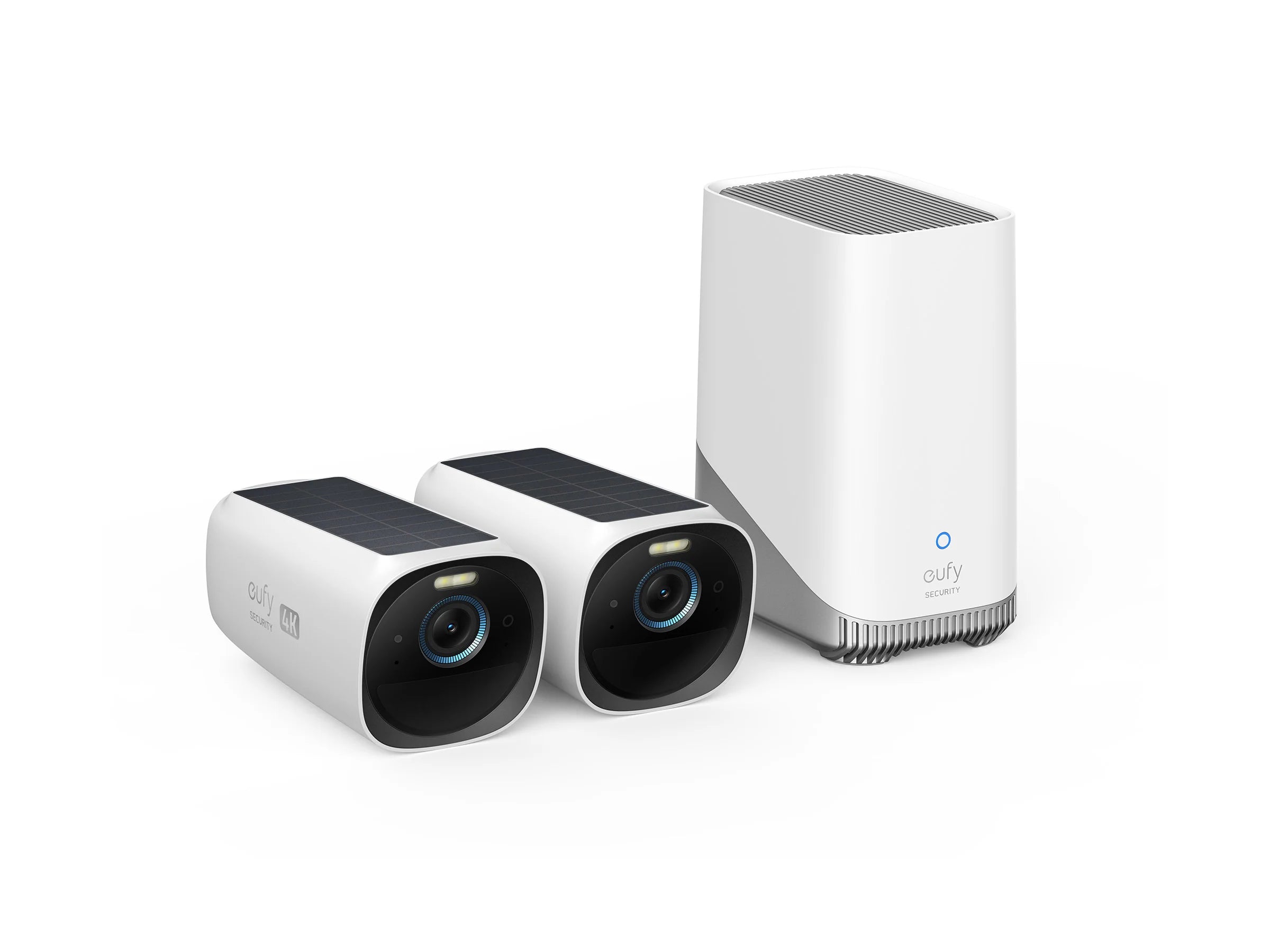 Eufy SoloCam S220 2 Pack with HomeBase 3 - White | E8134328