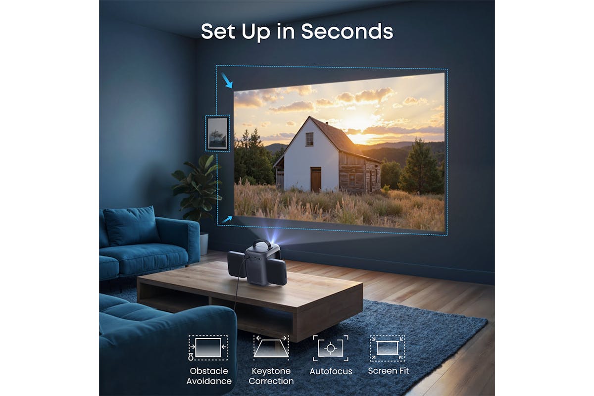 Soundcore Nebula P1i Smart Projector with WiFi and Bluetooth D2200211