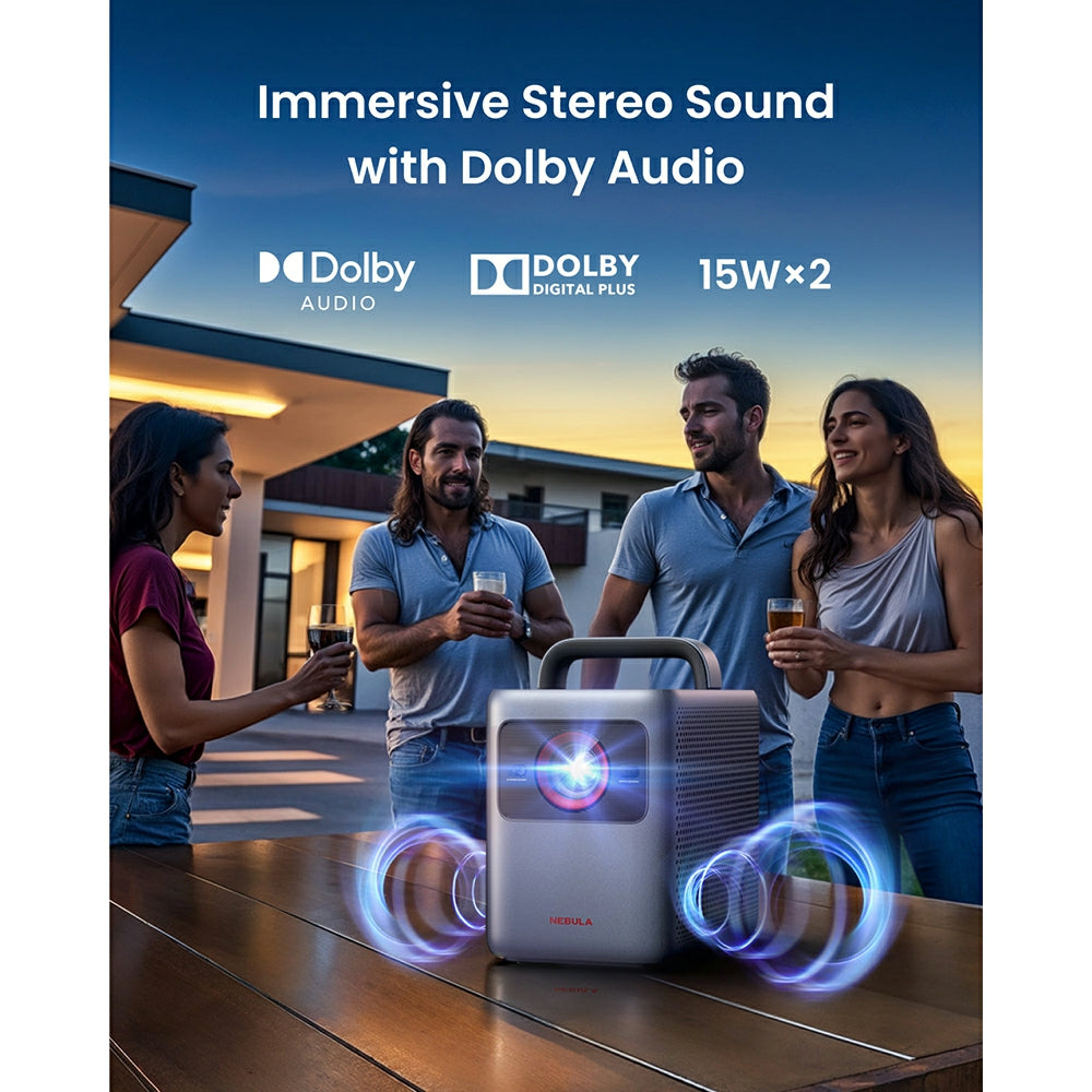 Nebula Cosmos 4K SE Dolby Vision Projector with Google TV - Grey D2342211