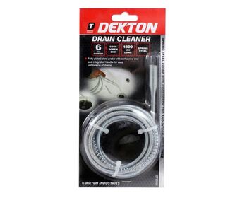 Dekton 1.8Mtr Flexible Drain & Pipe Cleaner