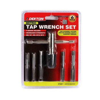 Dekton 6Pce Tap Wrench Set Metric