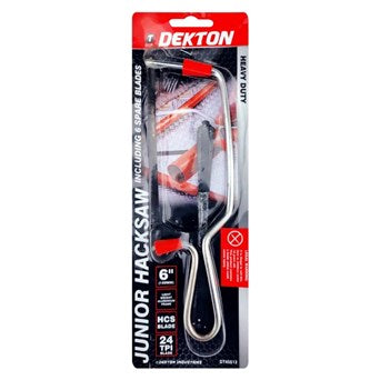 Dekton 150mm Junior Hacksaw With 7 Blades