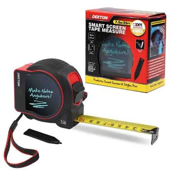 Dekton Smart Screen Tape Measure 7.5m