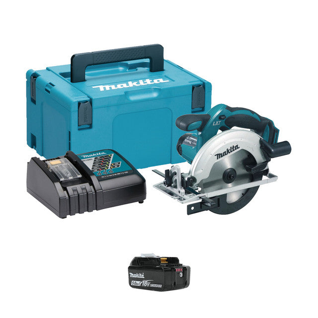 Makita DSS611RTJ 18v LXT 165mm Circular Saw (2x5Ah)