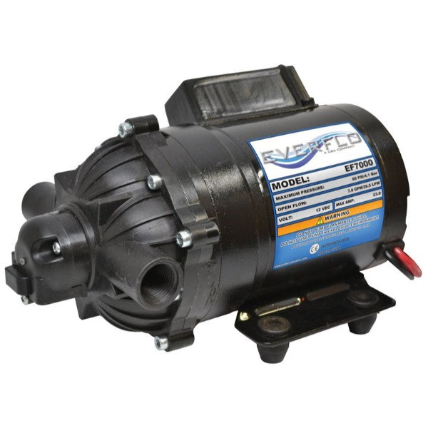 Everflo 7.0GPM EF7000 Demand Pump – 12V – 26lpm 4.1 Bar