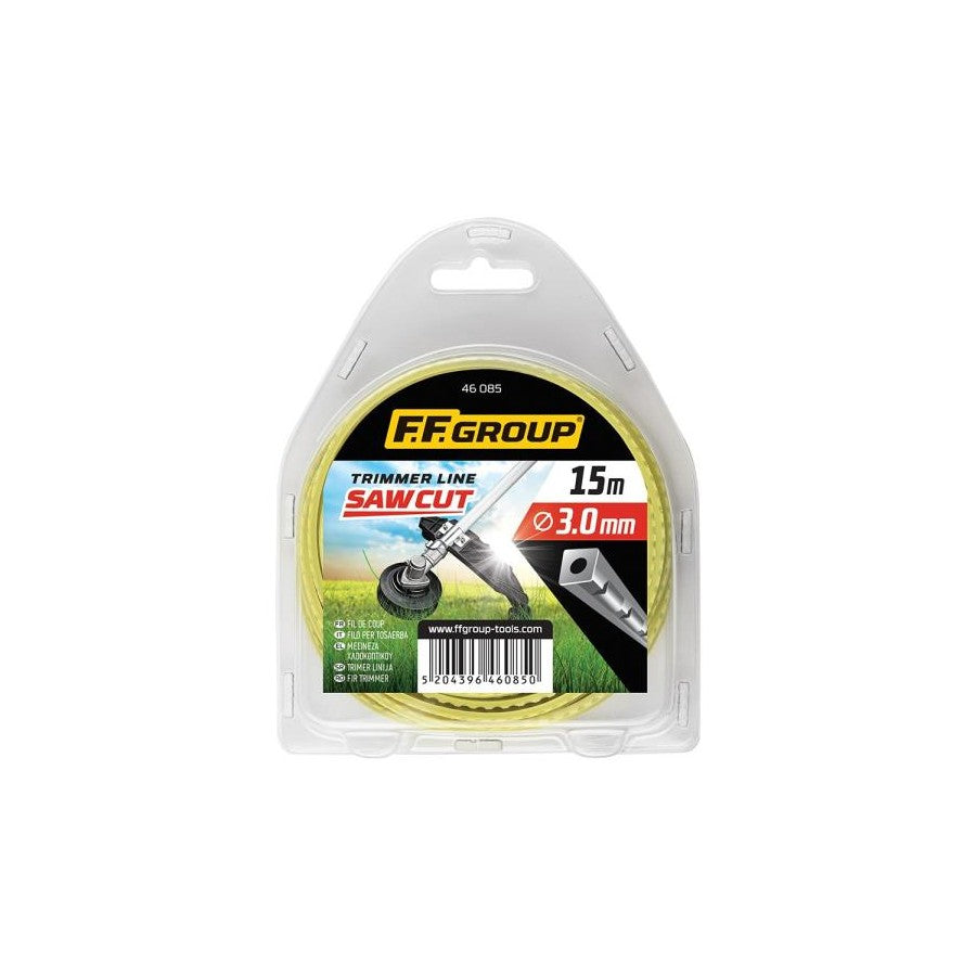 FFGR STRIMMER MOWER CUTTING WIRE T/SQUARE SAW 4.0MM .32 46091
