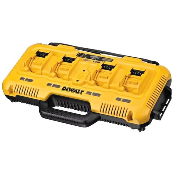 DEWALT DCB104-GB 18v XR 4 Port Fast Battery Charger 240v