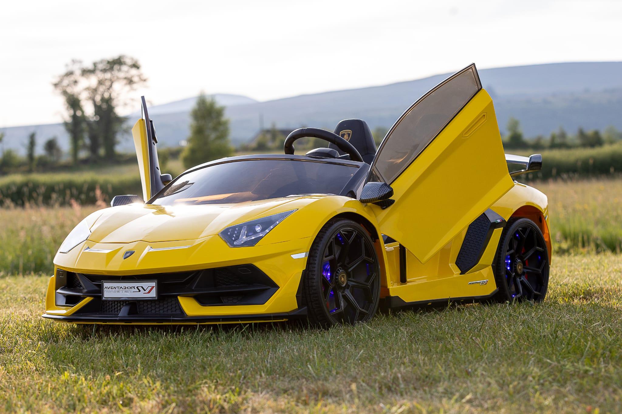 Kids Ride On licenced Lamborghini aventador svj Monaghan Hire