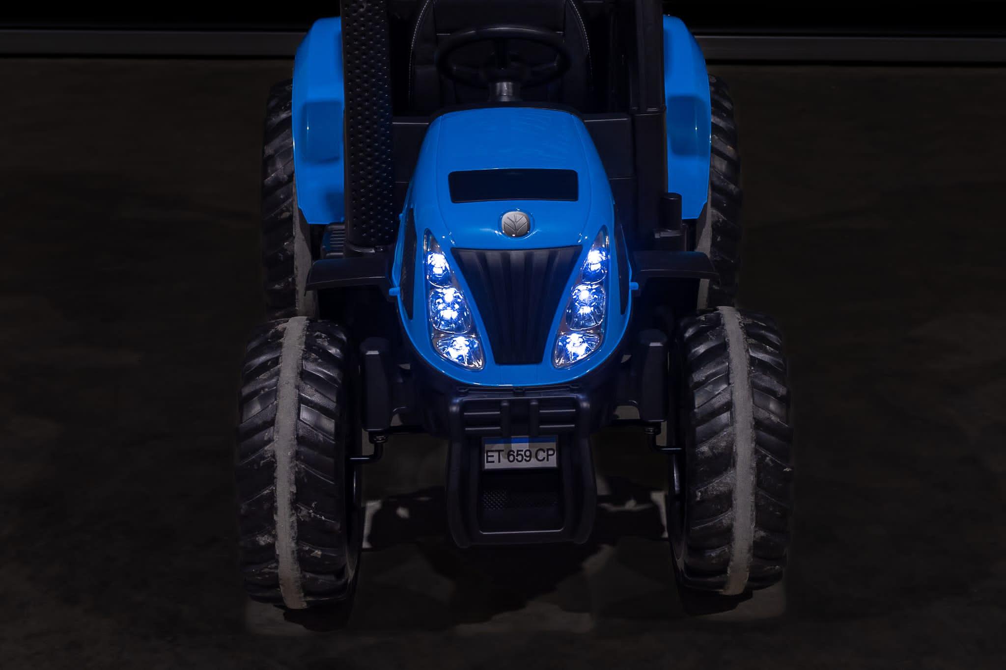 Kids Ride On Licenced New Holland Tractor 24v Monaghan Hire