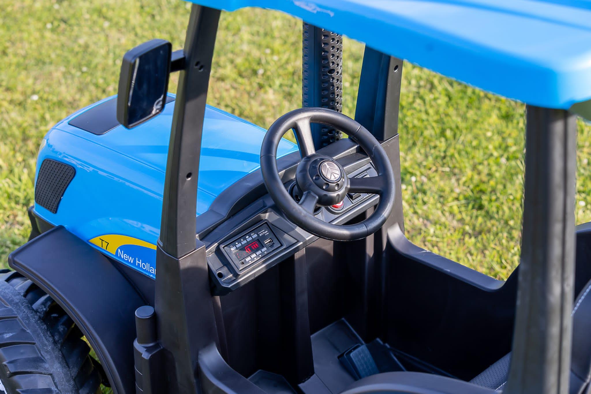 Kids Ride On Licenced New Holland Tractor 24v Monaghan Hire