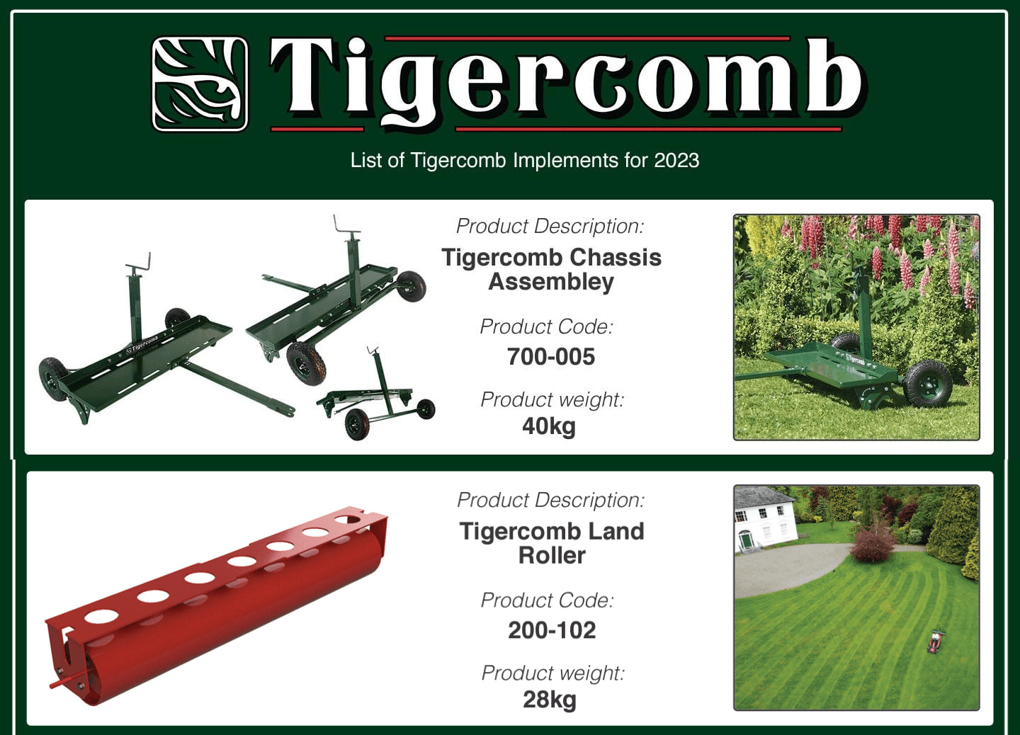 Tigercomb Land Roller Monaghan Hire