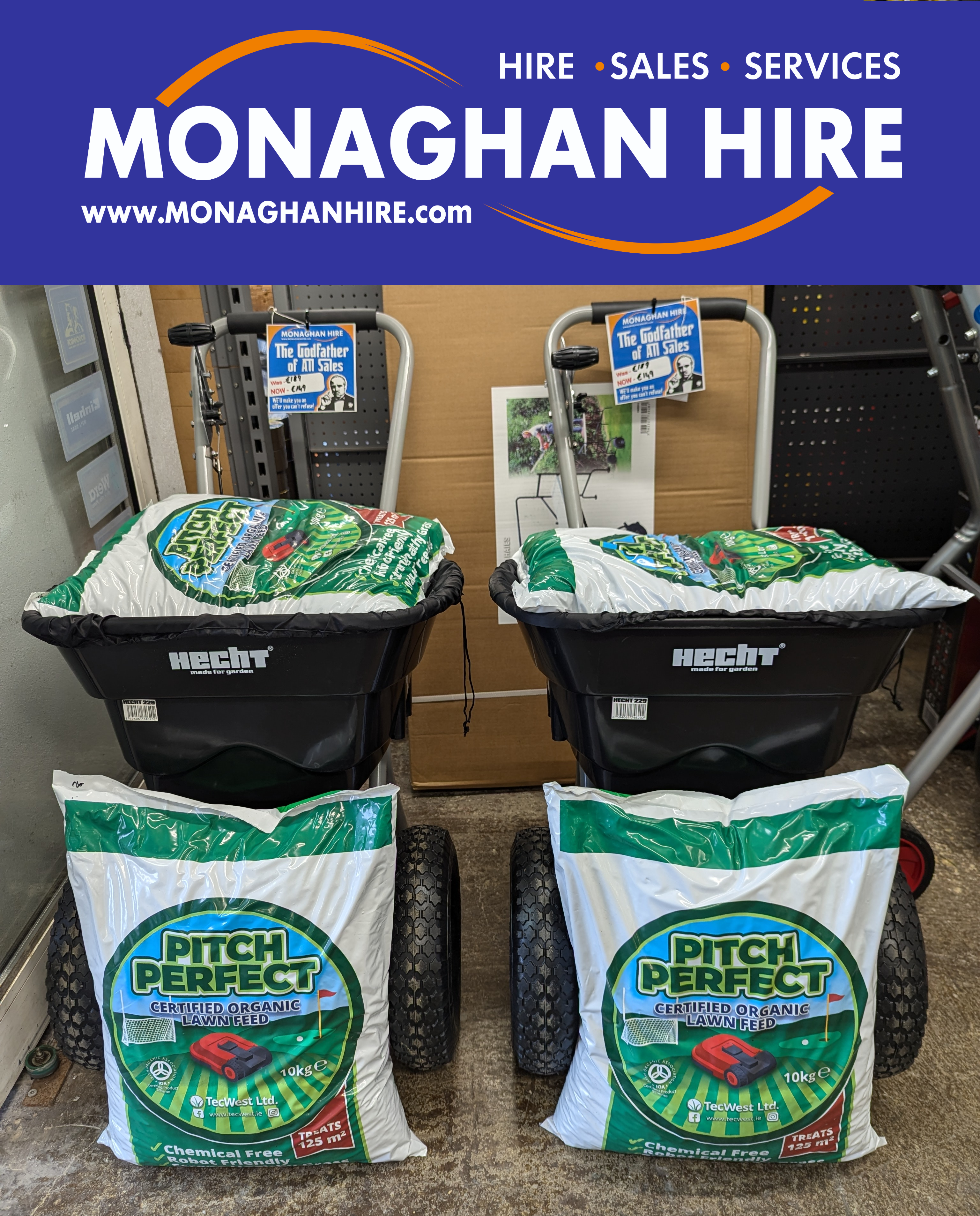 Pitch Perfect Certified Organic Lawn Feed 10kg