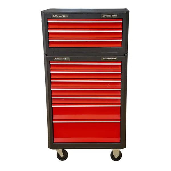 Jefferson 7 + 3 Drawer Professional Tool Chest with 173 Tools (JEFTB203-173TK) Monaghan Hire