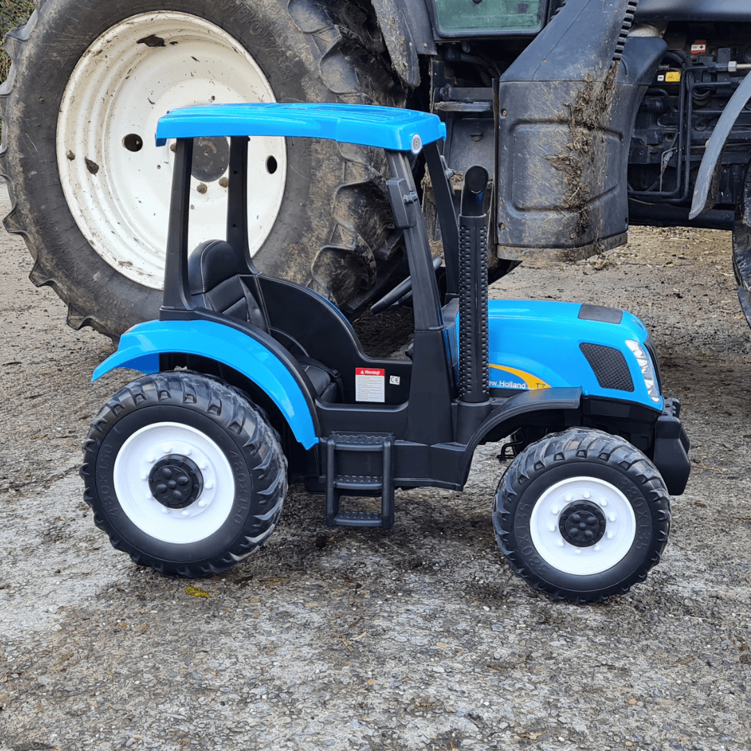 Kids Ride On Licenced New Holland Tractor 24v Monaghan Hire