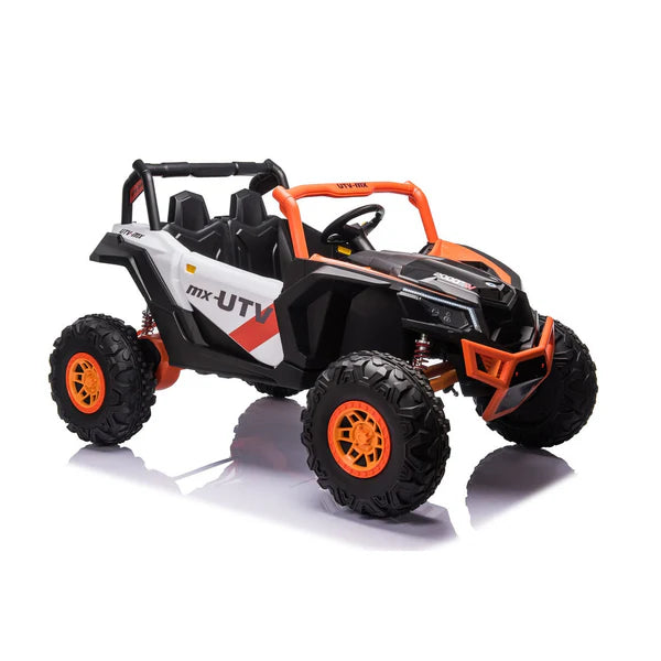 Extreme Two Seat 24V UTV Ride On Toy Orange