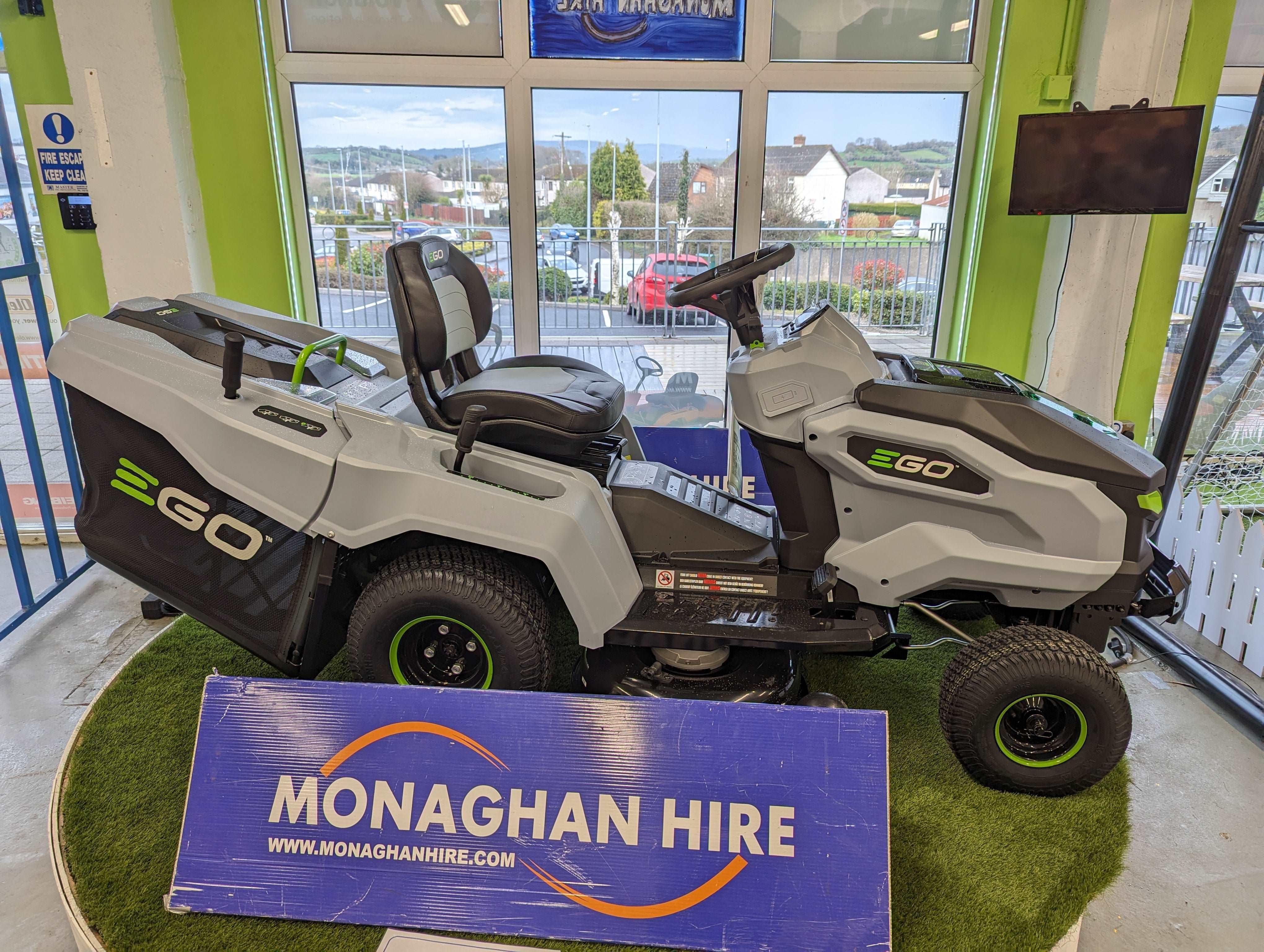 EGO TR3800E-B 56V ARC LITHIUM BATTERY RIDE-ON MOWER Monaghan Hire