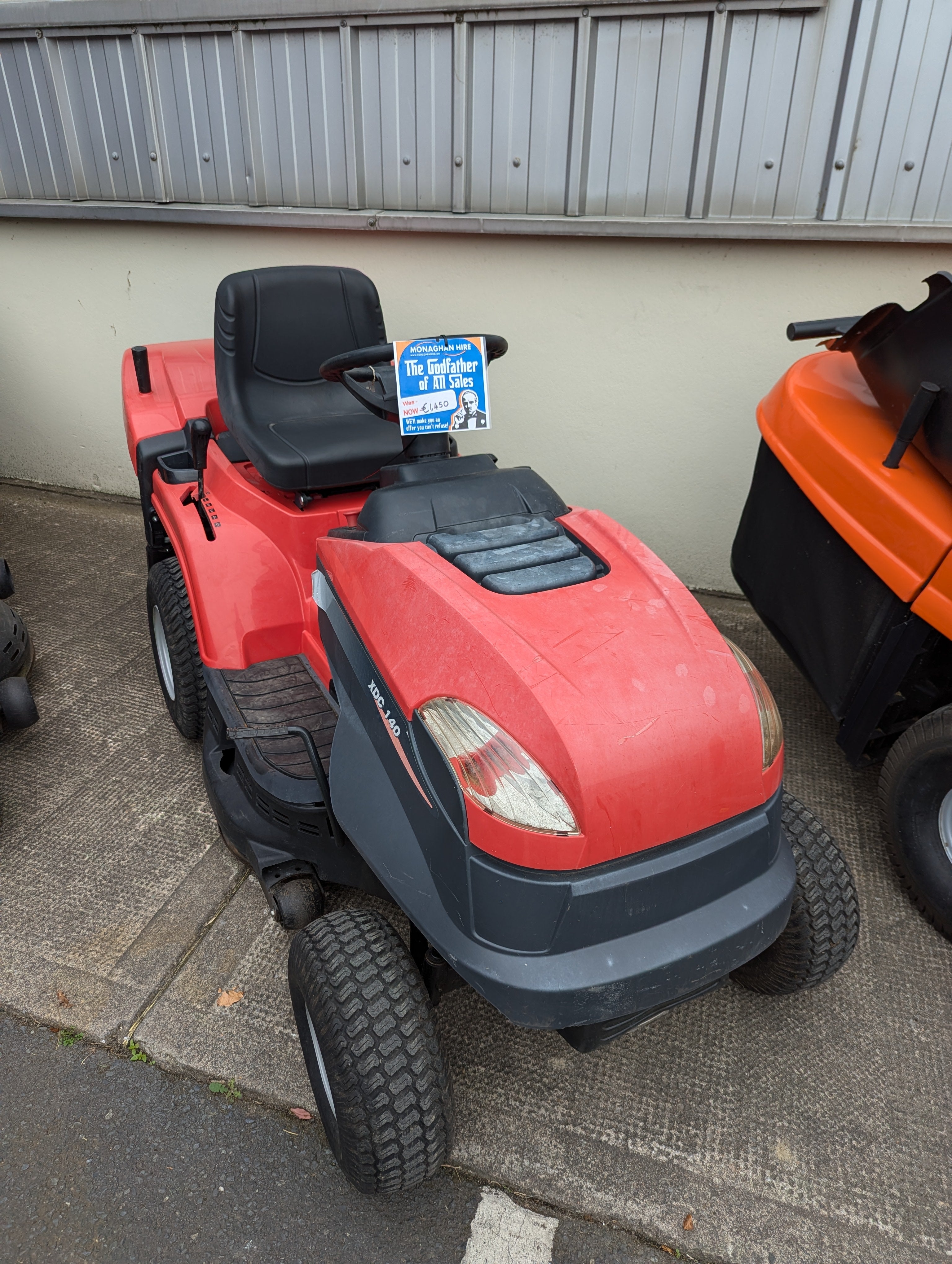 (Used Ride On) Castelgarden XDC 140 Geared Ride on mower