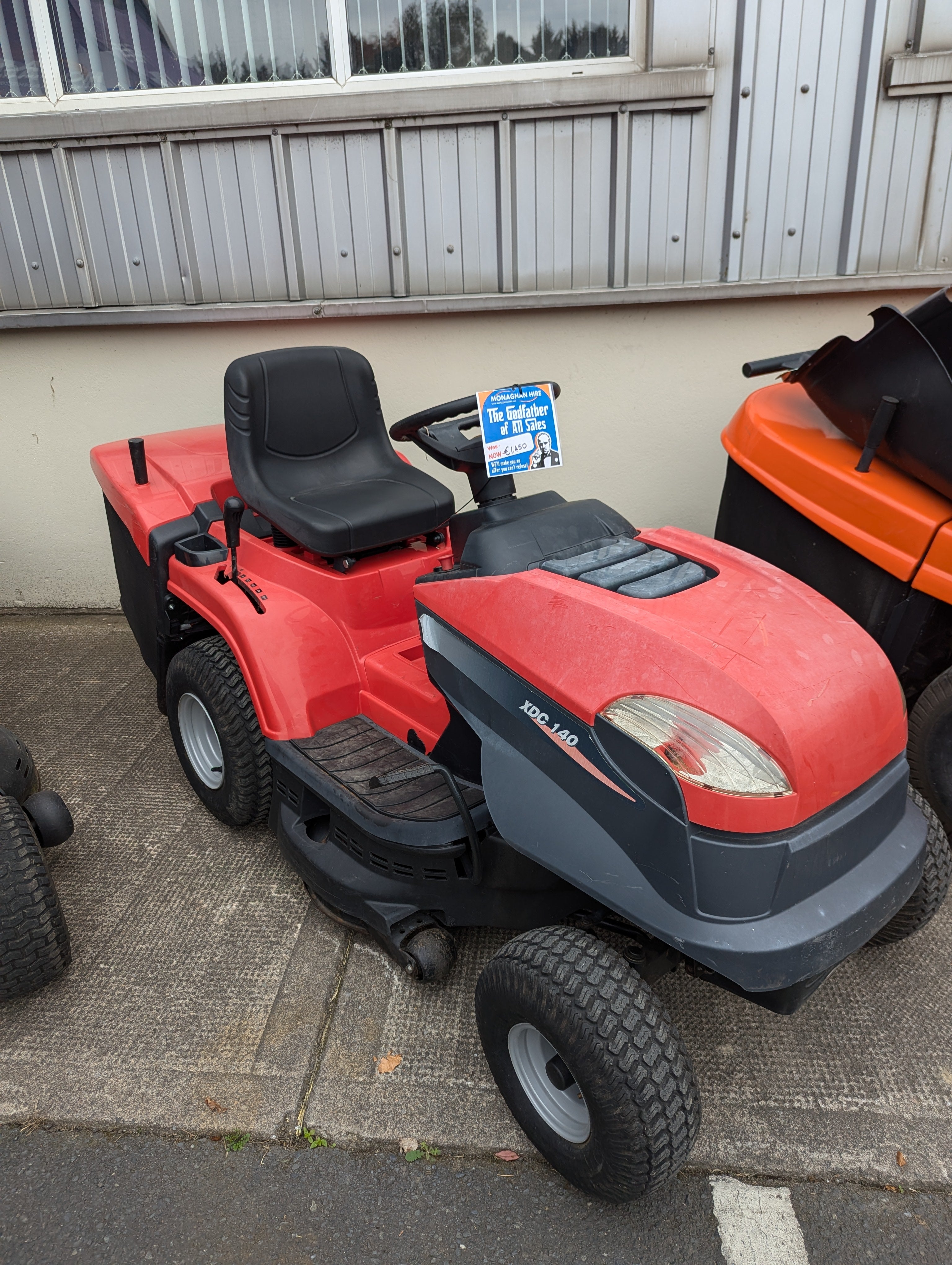 (Used Ride On) Castelgarden XDC 140 Geared Ride on mower