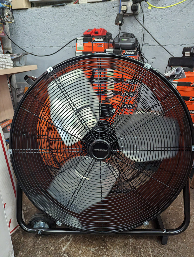 24" High Velocity Drum Fan (230V) Monaghan Hire