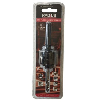 Radius SDS Arbour For Holesaws 32mm - 200mm