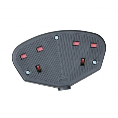 Power 240V 13A BS 2 Gang Socket