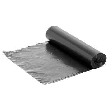 Roll Refuse Sacks Black Bags 45Mu (Roll Of 25) RSACK2
