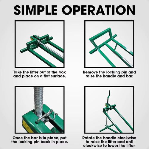 Rocwood Ride On Mower Lift | 400KG