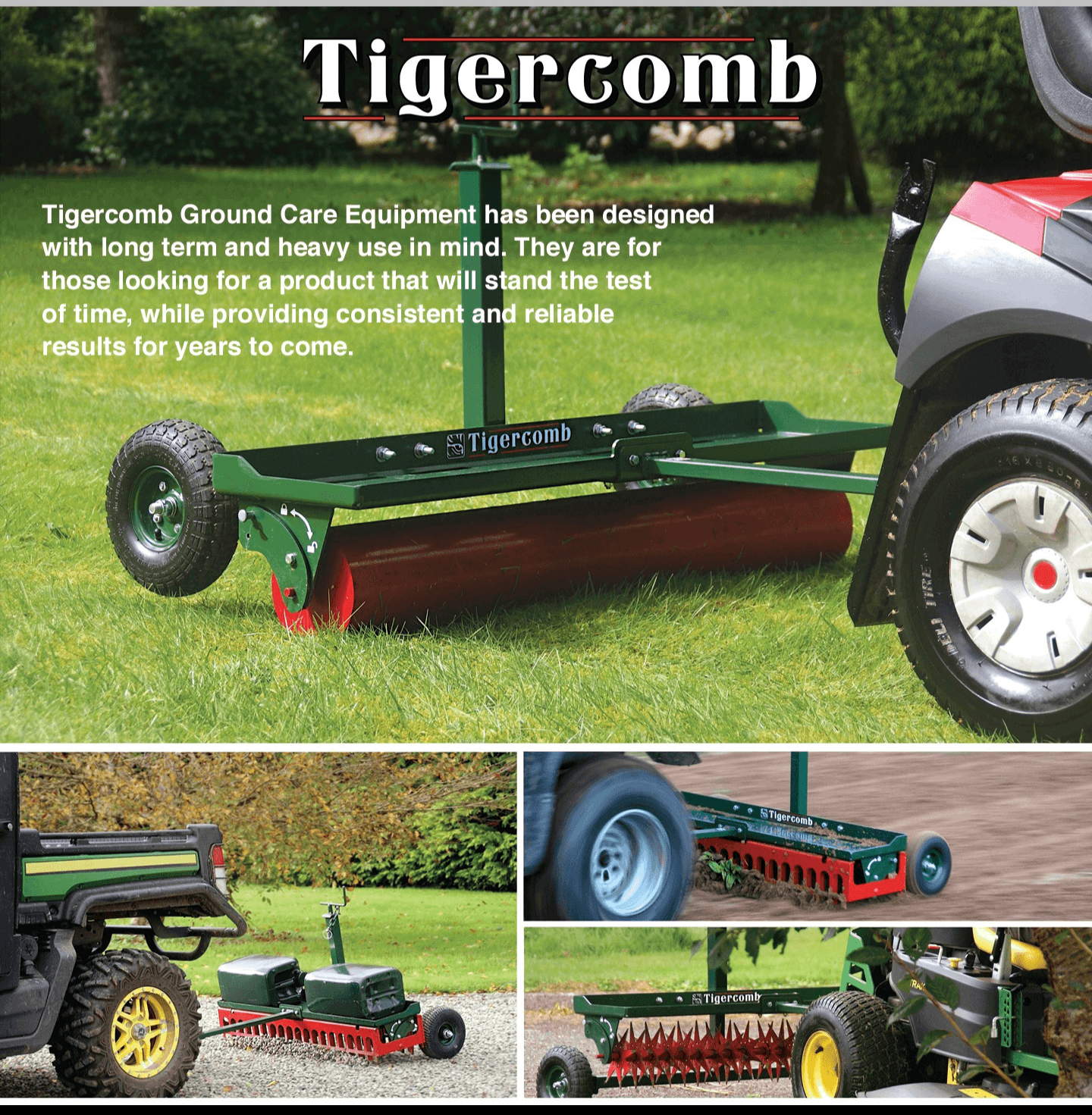 Tigercomb Aerator Monaghan Hire