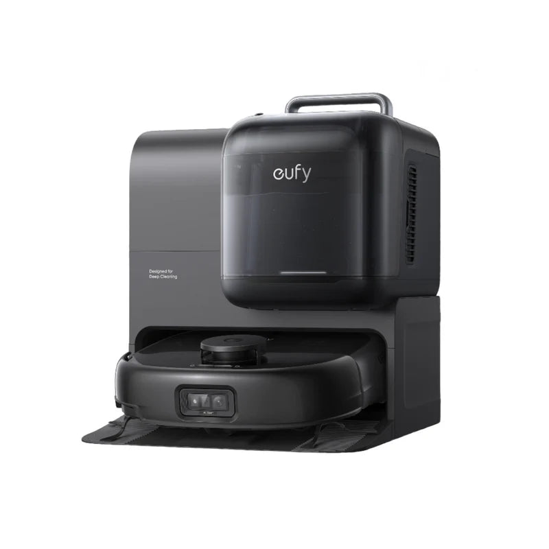 Eufy Omni E28 3-in-1 Robot Vacuum, Deep Cleaner & Mop with Self-Empty Station - Black | T2352V11