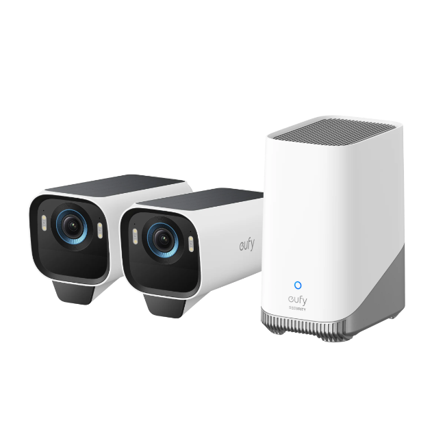 Eufy S3 Pro 2-Cam Kit - Black + White T88923W1