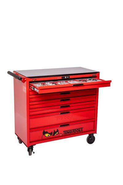 TengTools 37" PRO CABINET TT TOOL KIT 622 PIECES RED TCMM622N TengTools