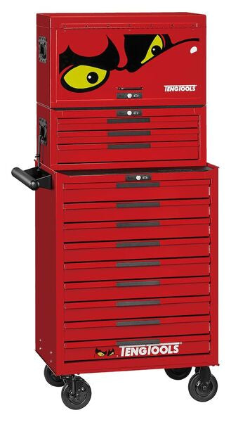 TKS26R753T  26" PRO35™ stack tool kit 753 pieces red