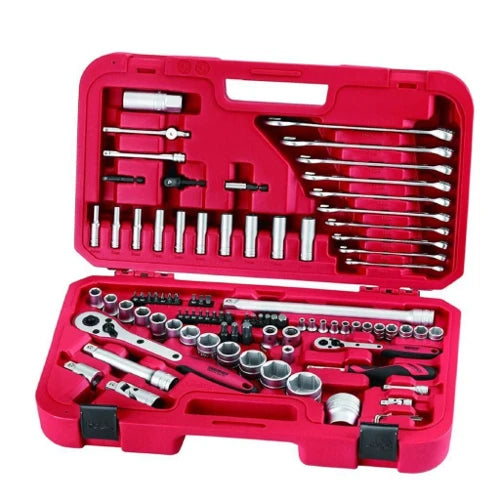 TENGTOOLS Tool Set (1/2″ & 1/4″ Drive, 93 Piece) TMN093
