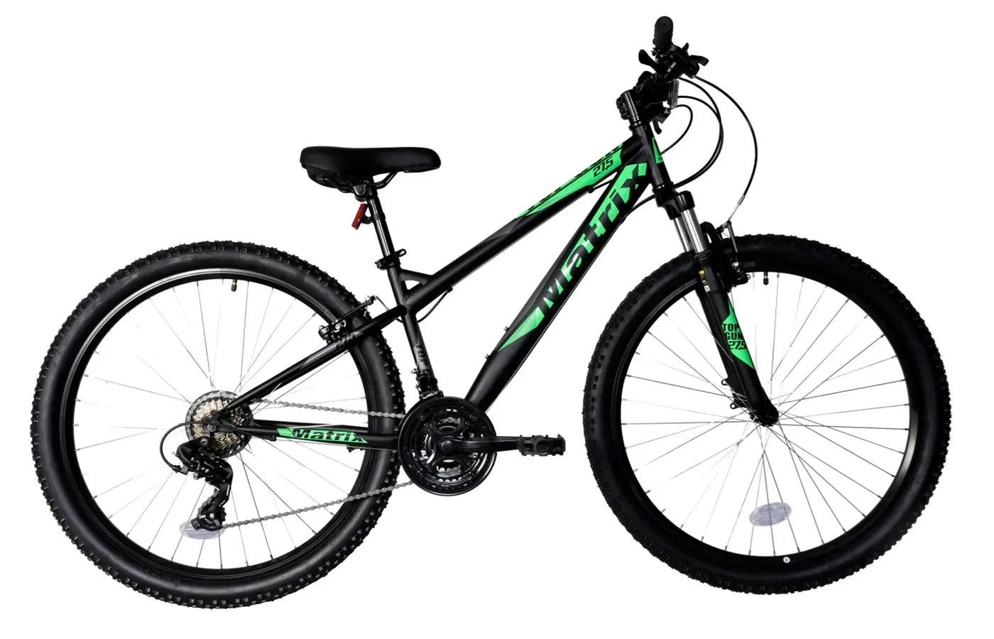 IGNITE TOPGUN 27.5 MATT BLACK NEON GREEN BIKE