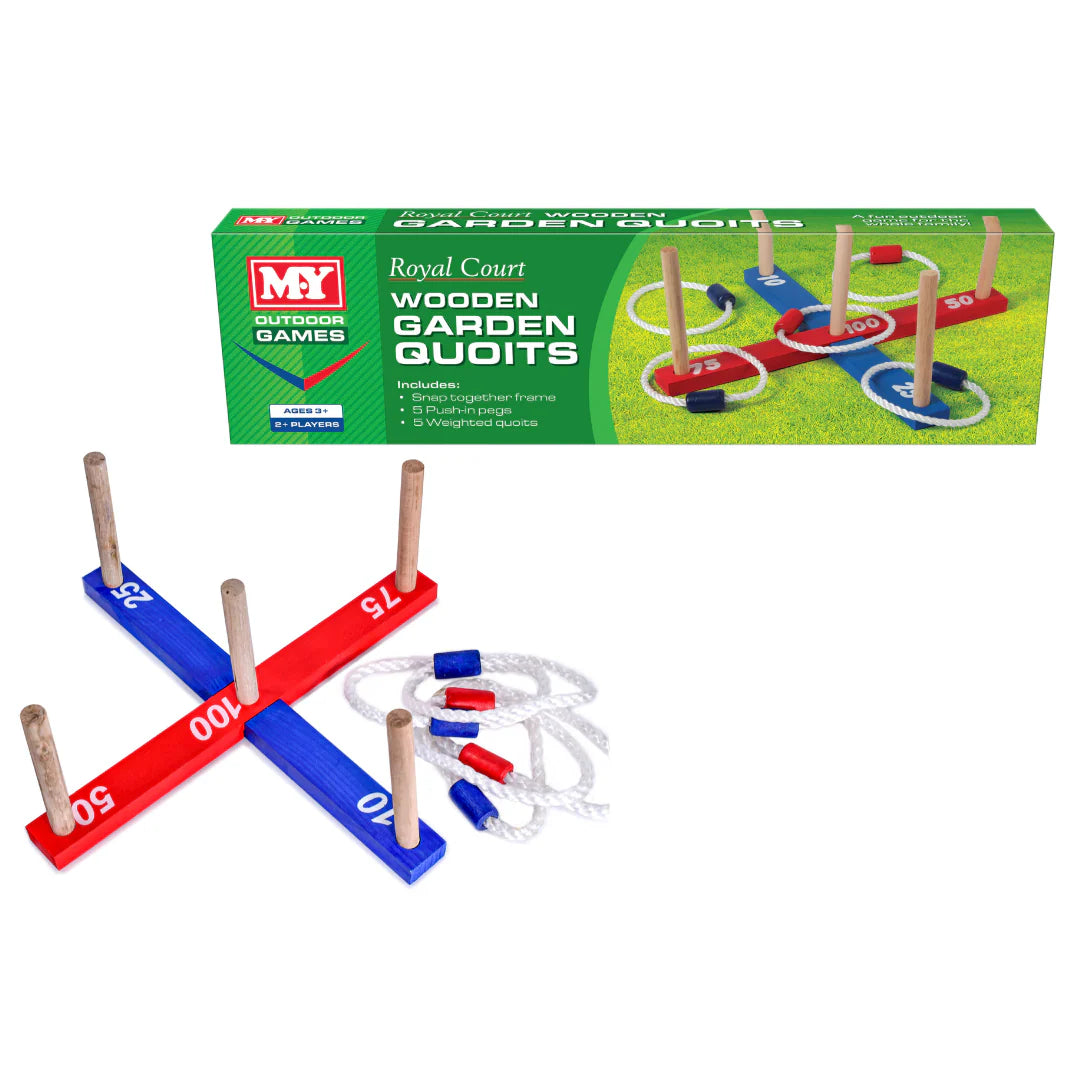 Royal Court Wooden Garden Quoits