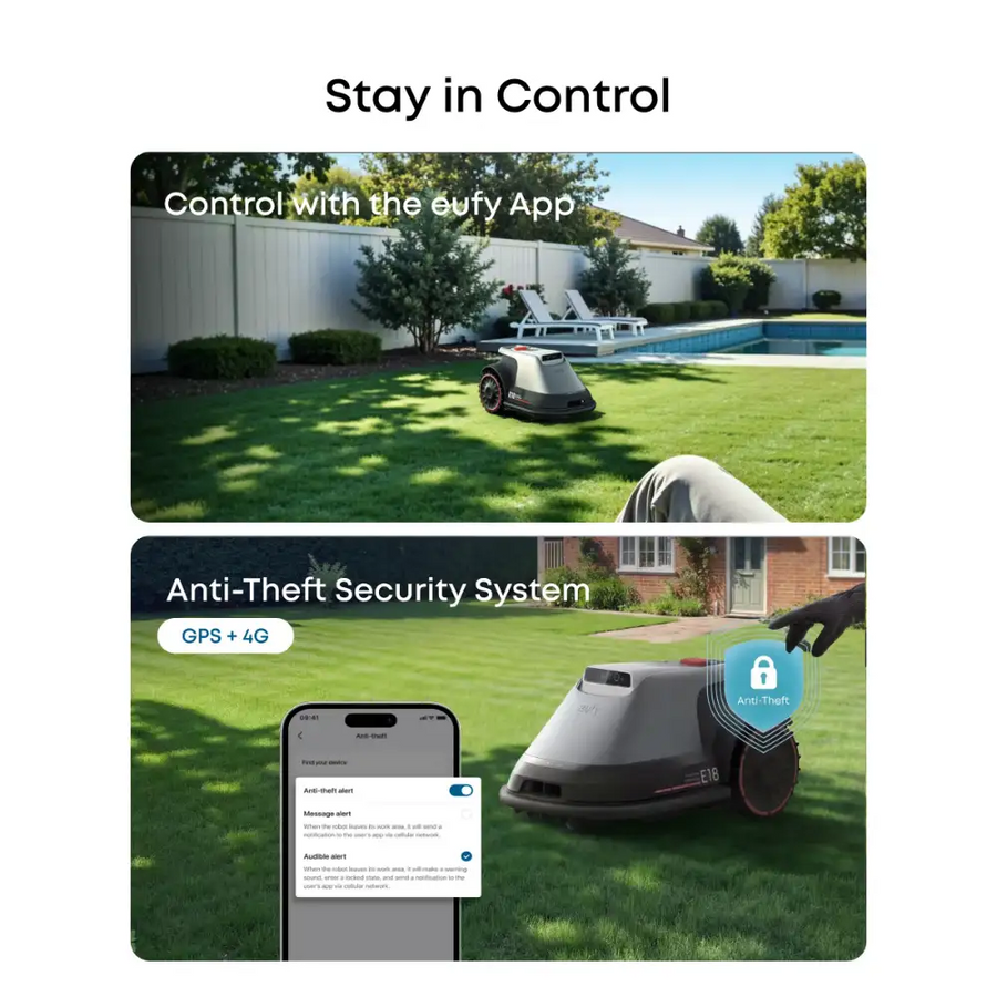 Eufy E18 Robot Robotic Lawn Mower 1200m2 T28012A1