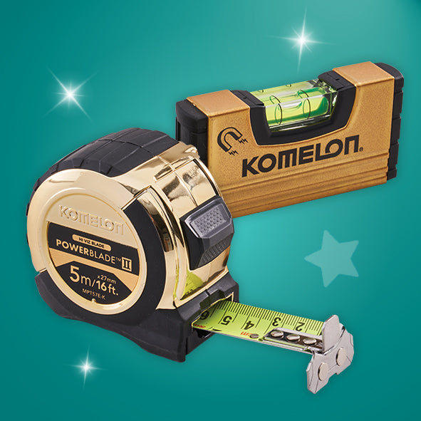 KAMELON 5m (16ft) Gold PowerBlade Tape XMS24POWER