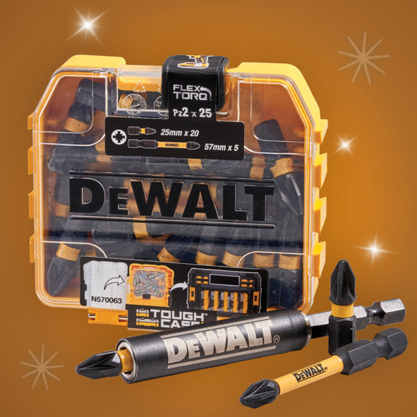 DEWALT 25 Piece PZ2 FlexTorq™ Impact Bit Set XMS24TICTAC