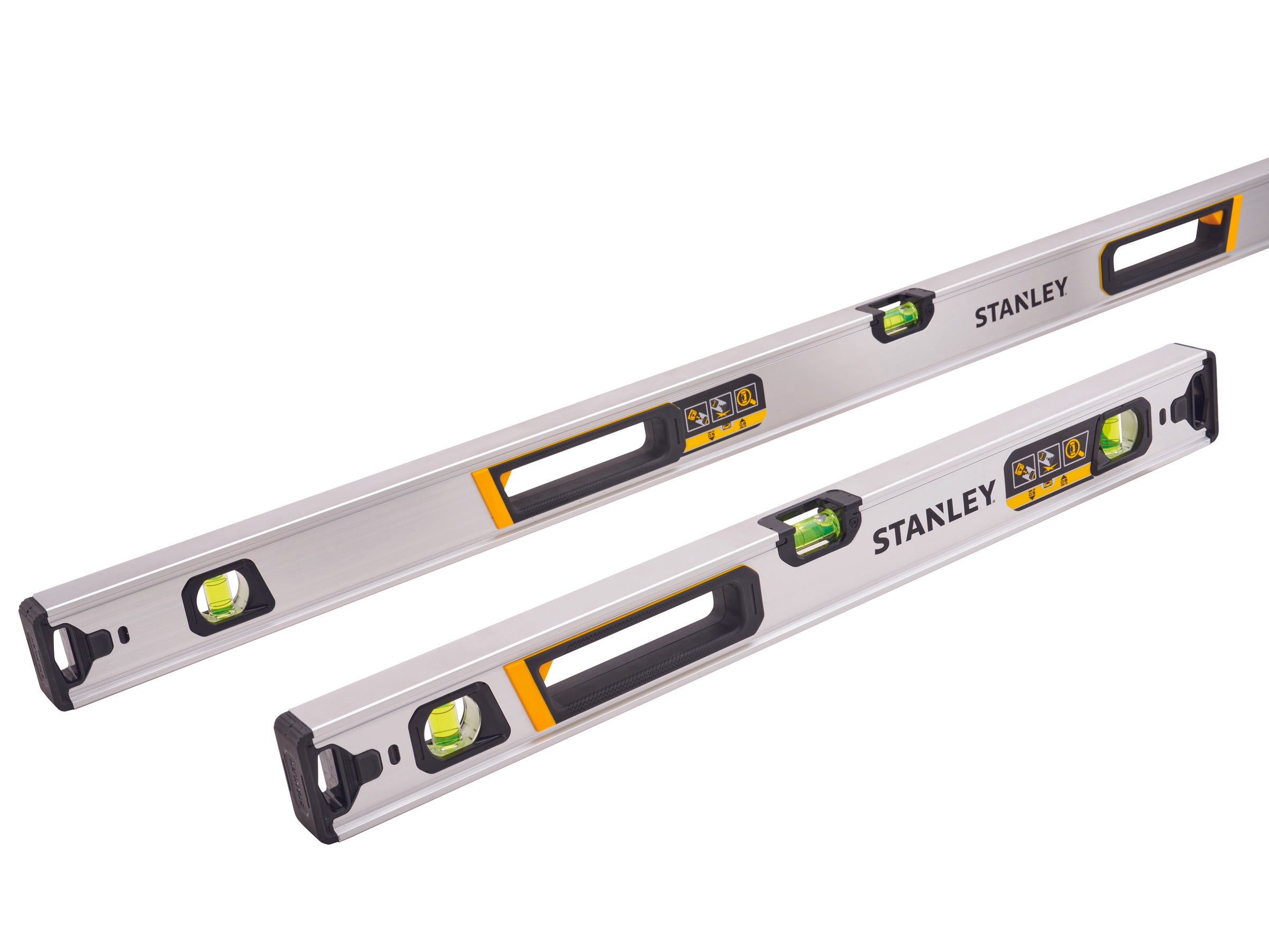 STANLEY FMHT43687-0 600mm (2ft) & 1200mm (4ft) Fatmax Level Set XMS25LEVEL2