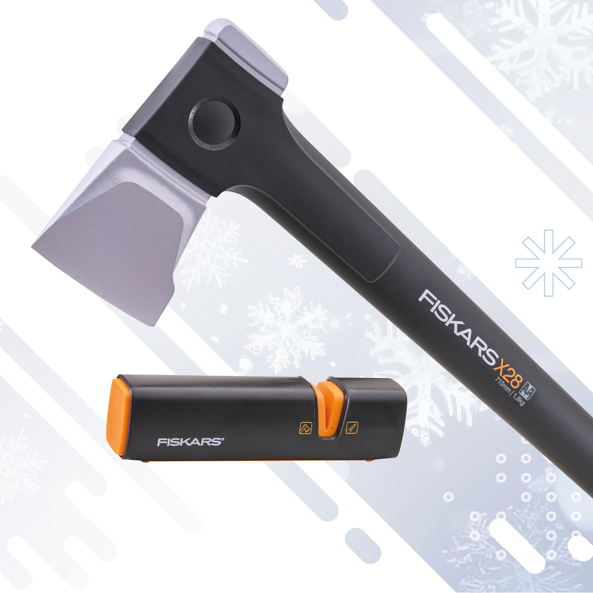 Fiskars Splitting Axe & Sharpener XMS26AXE