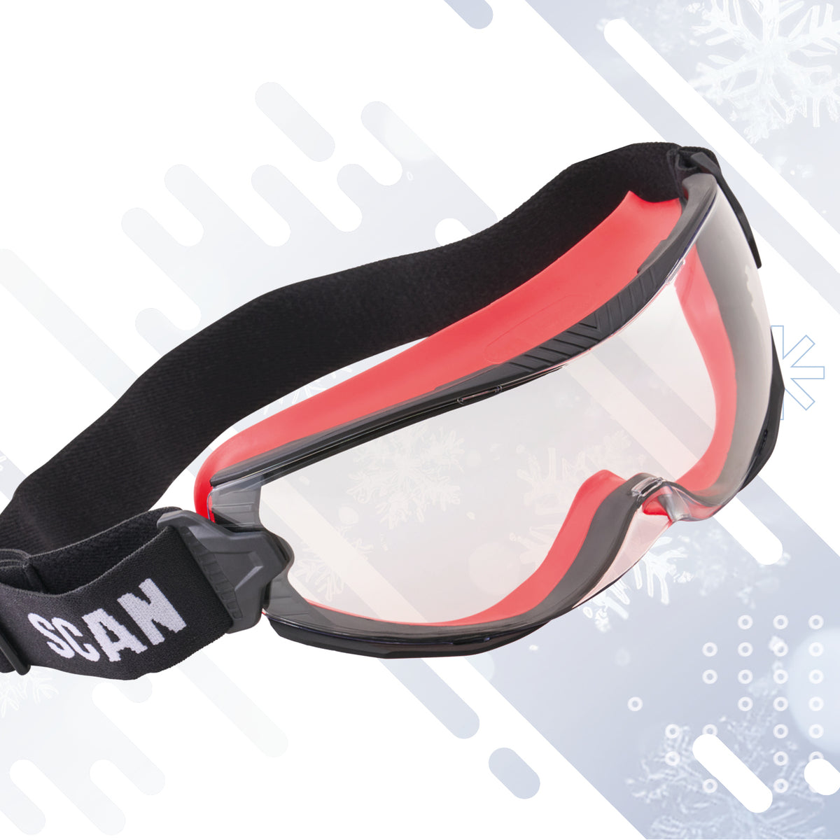SCAN ANTI-FOG SAFETY GOGGLE XMS26GOGGLE