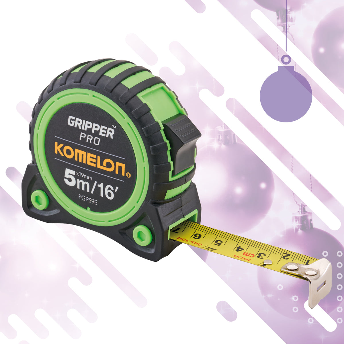 KOMELON 5M/16FT HI-VIS GRIPPER TAPE XMS26TAPE5