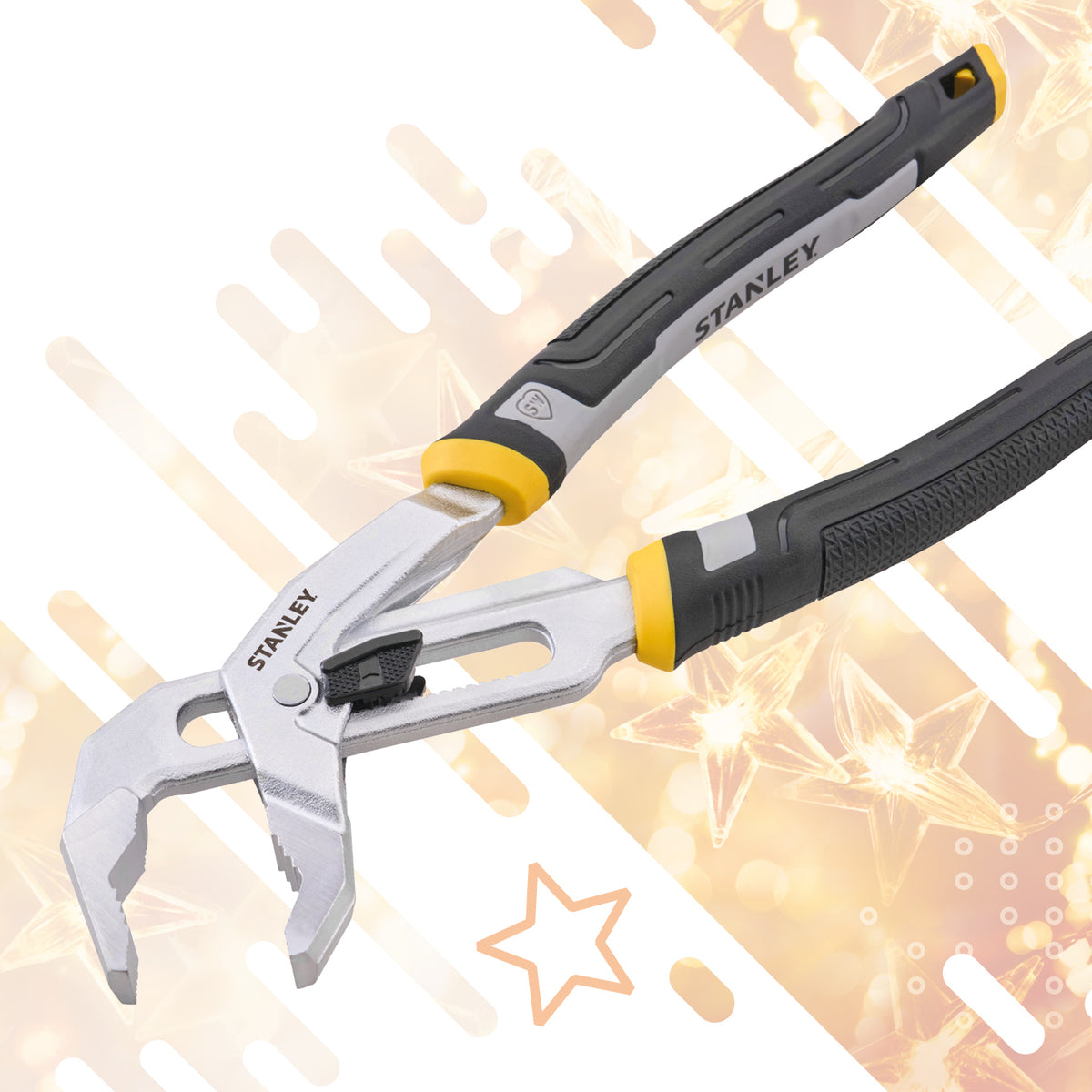 STANLEY 250mm (10″) Dual Adjust Pliers XMS26WPUMP