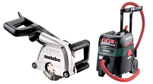 Metabo MFE 40 Wall Chaser & ASR 35M Vacuum Kit 110V